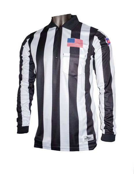 Smitty CFO College 2 Dye Sublimated Long Sleeve Football Referee Shirt