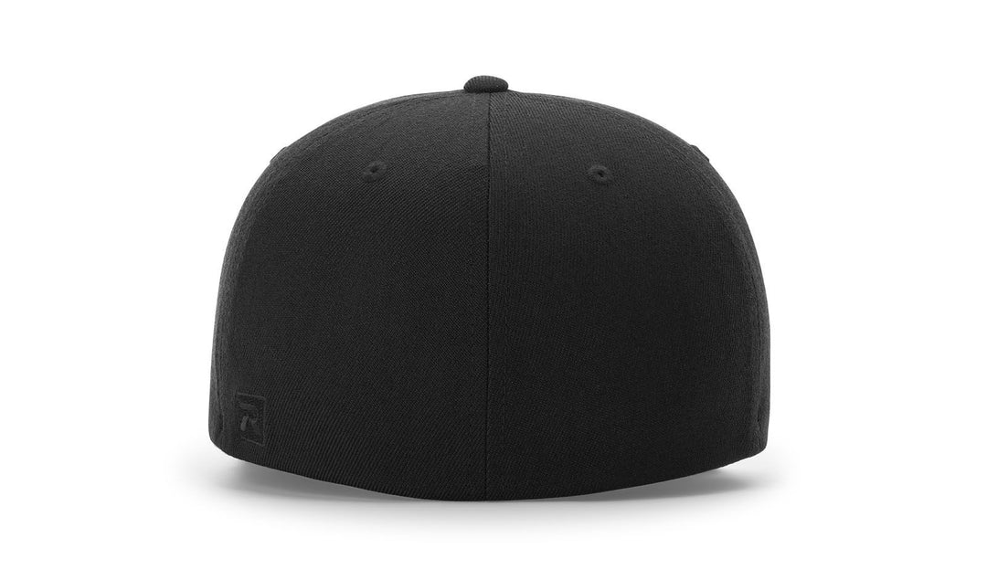Richardson 543 6-Stitch Flexfit Black Umpire Hat