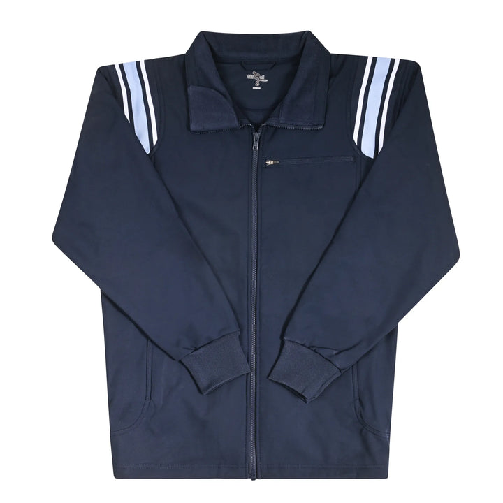 WarmSkin Thermal Umpire Jacket - Navy/Powder Blue